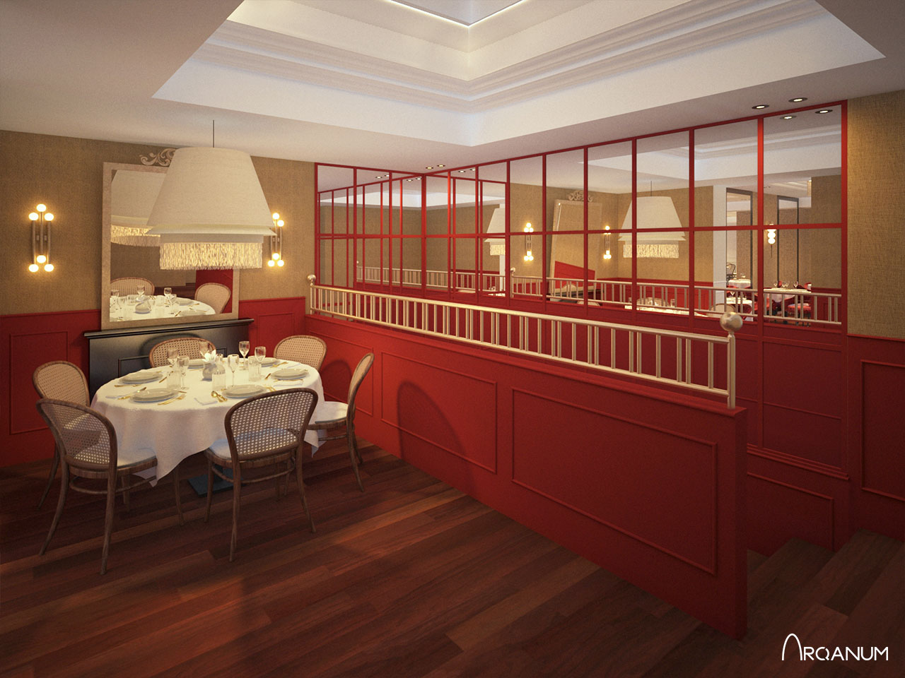 Restaurante Shangai Mama, reservado